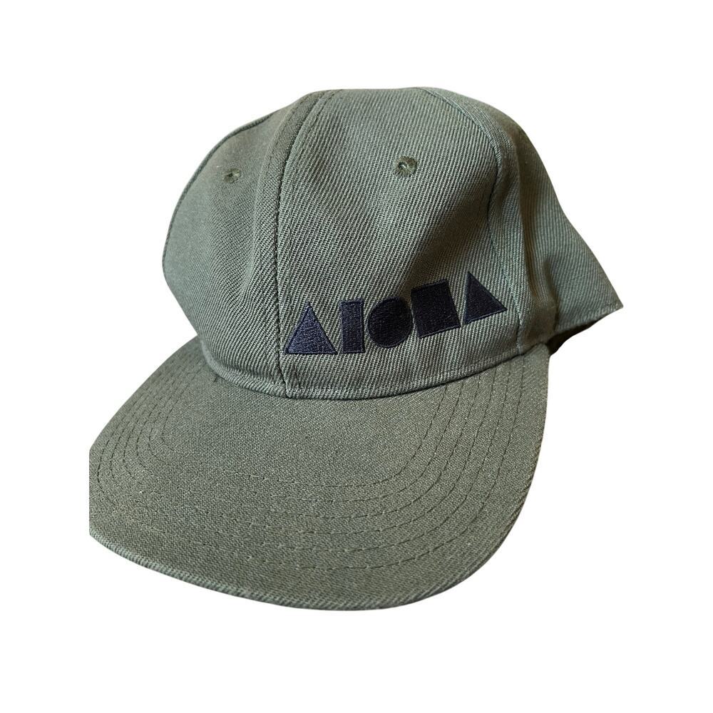 Youth Olive Green Aloha Hat, Snap Back, Maui, Baseball Cap
